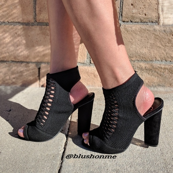 🌷 Last 1🌷 Peep Toe Sling Back Booties - Picture 3 of 4